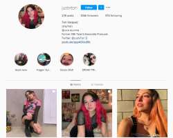 Vasquez is popular on her social media platforms and also an active user of the accounts such as Instagram and Twitter where she amassed a fan base of